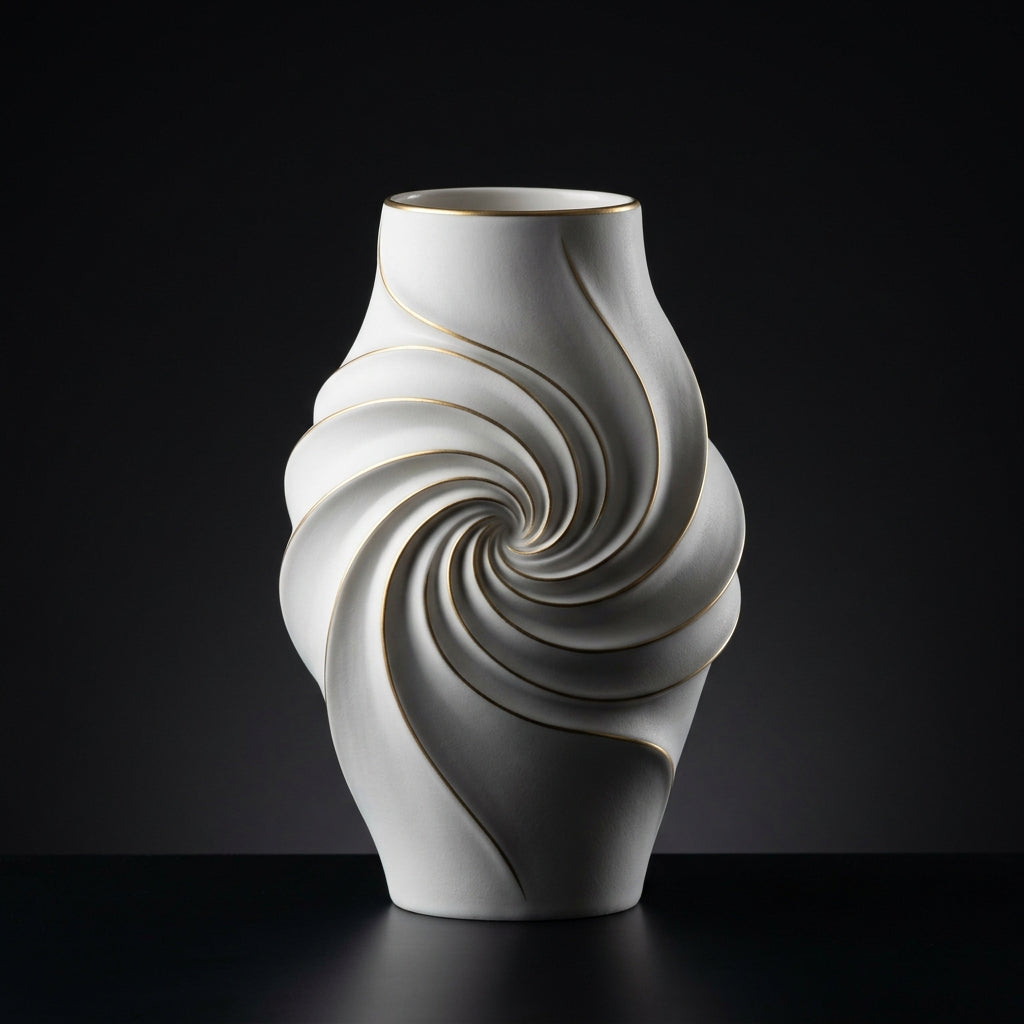 Fibonacci Spiral Bowl